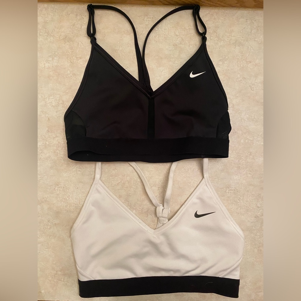 2 small Nike sports bras NWOT